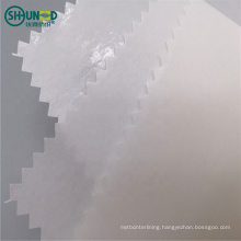 TPU Hot Melt Adhesive Film Nonwoven Fusible Fabric Thickness 0.05mm-0.25mm for Bonding Clothing